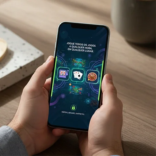 Celular com login seguro no app tg55 no dia a dia