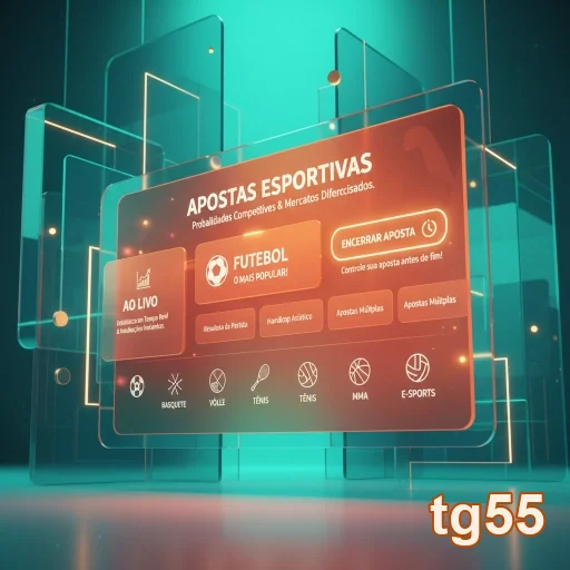 Imagem de apostas esportivas, incluindo futebol e slots