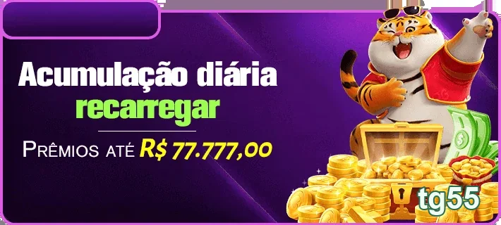 Imagem da tg55 destacando serviços VIP com prêmios diários.