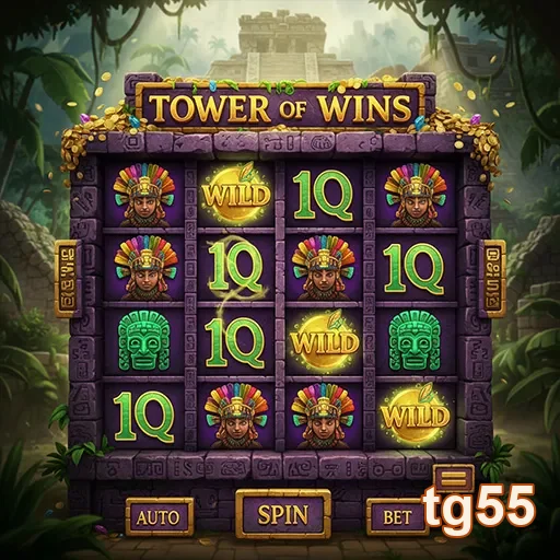 Ilustração de Atraentes Jogos de Slots