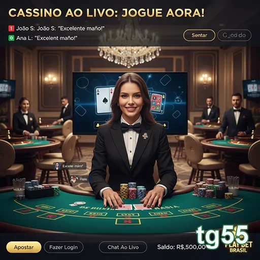 Jogos de cassino ao vivo com atendimento VIP no tg55.